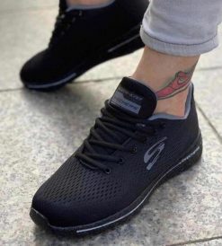 Çakma Skechers Siyah Ayakkabı