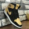 Çakma Nike Siyah-Altın Jordan Ayakkabı