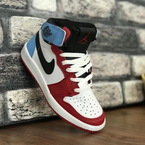 Çakma Nike Kırmızı-Mavi Jordan Ayakkabı