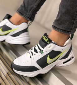 Çakma Nike Beyaz-Yeşil Air Monarch Ayakkabı